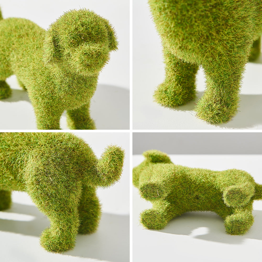 Kawaii Puppy Garden Decor Resin Figurines & Statues